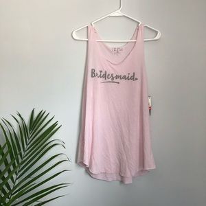 Bridesmaid Tank Top